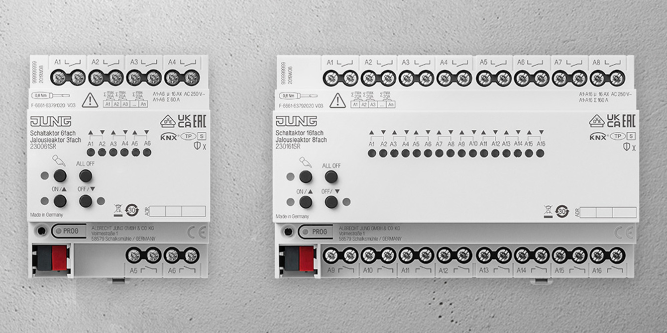 KNX Schalt- und Jalousieaktoren bei Elektro Pfisterer in Bühlertann