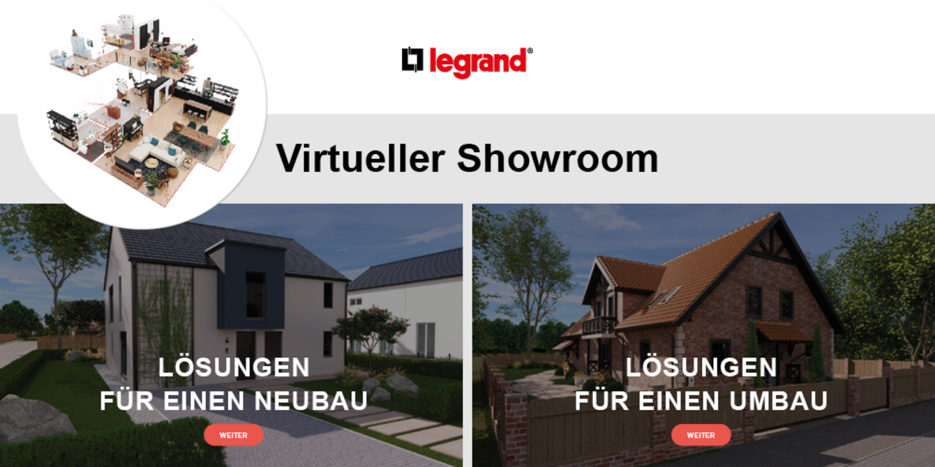 Virtueller Showroom bei Elektro Pfisterer in Bühlertann