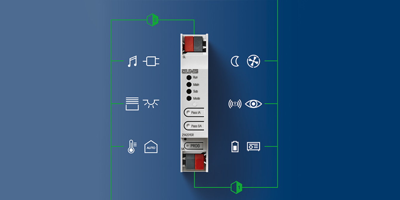 KNX Bereichs- und Linienkoppler bei Elektro Pfisterer in Bühlertann